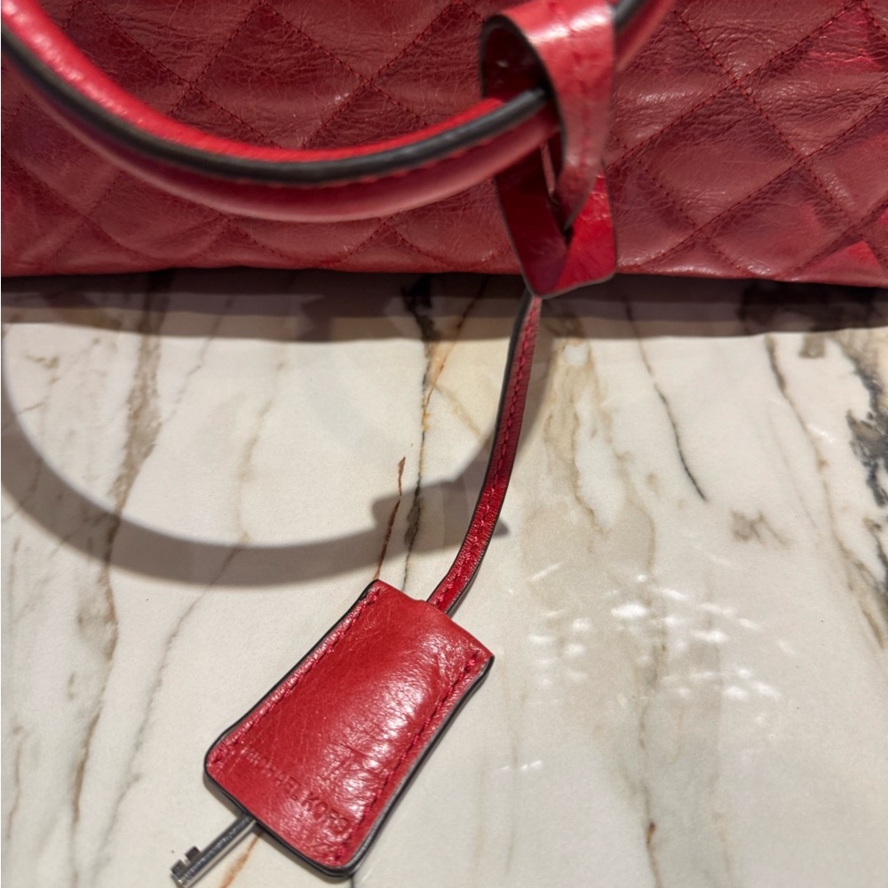 Michael Kors Hippie Grommet Hamilton Red - Picture 3 of 8